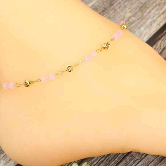 "Elegant Handmade Anklet – Delicate Jewelry for Women, MAR091133 - Picture 1 of 10